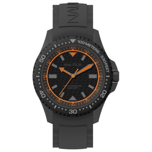 gift-watch-men's-watch-nautica-black-44mm