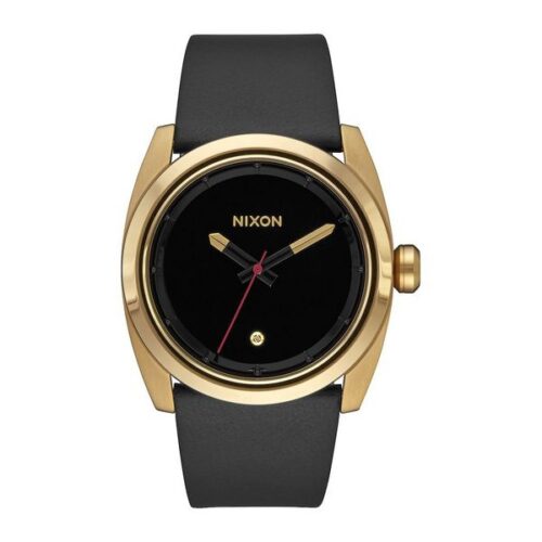 gift-watch-nixon-man-leather-black-41mm