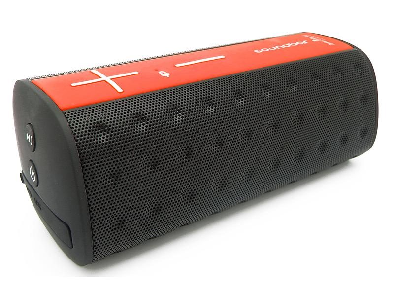 cadeaux-publicitaires-personnalisés-enceinte-bluetooth-rouge