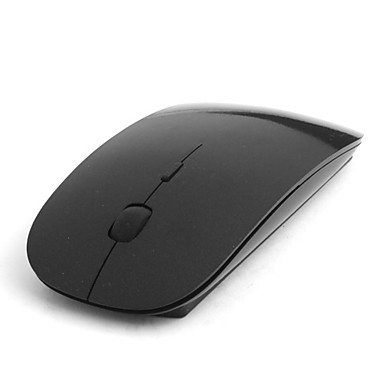 Souris optique avec fil - plate - noire