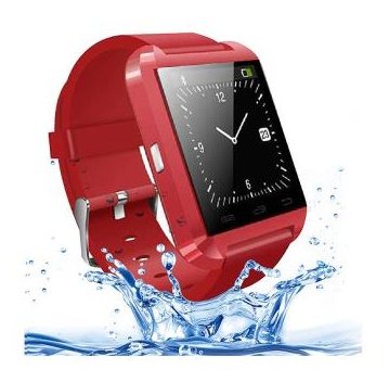 cadeaux-clients-montre-bluetooth-smartwatch-rouge