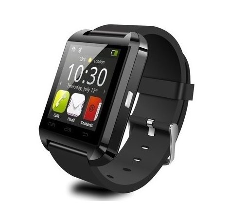 Black smart watch phone watch