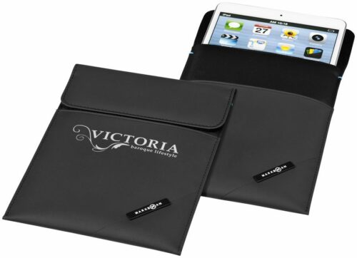 advertising-object-small-quantity-black-padded-tablet-bag
