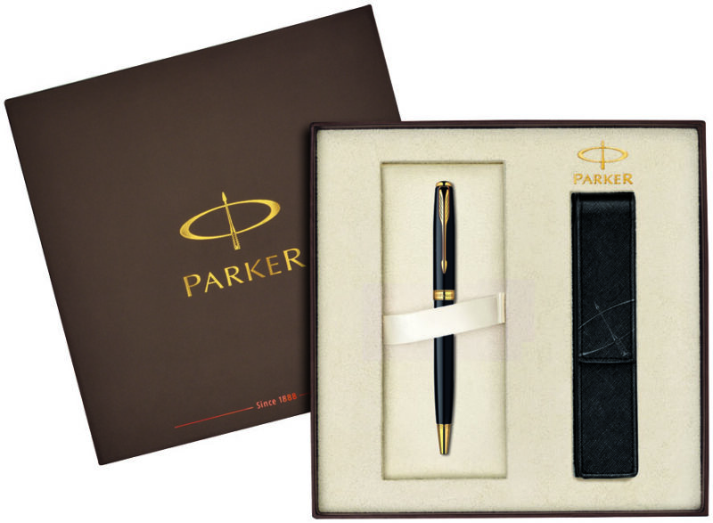 cadeau-noel-entreprise-parure-stylo-bille-parker-sonnet