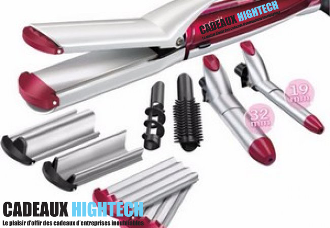 Fer à lisser Babyliss rouge