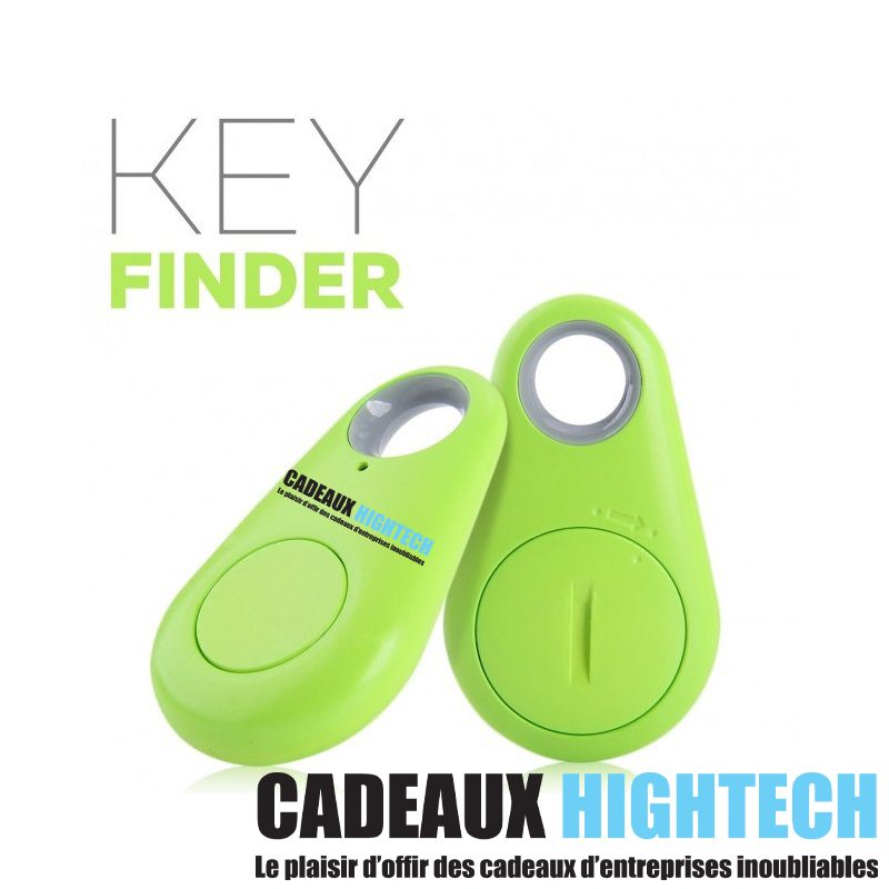 Catalogue cadeaux comité d'entreprise - Porte-clé bluetooth vert