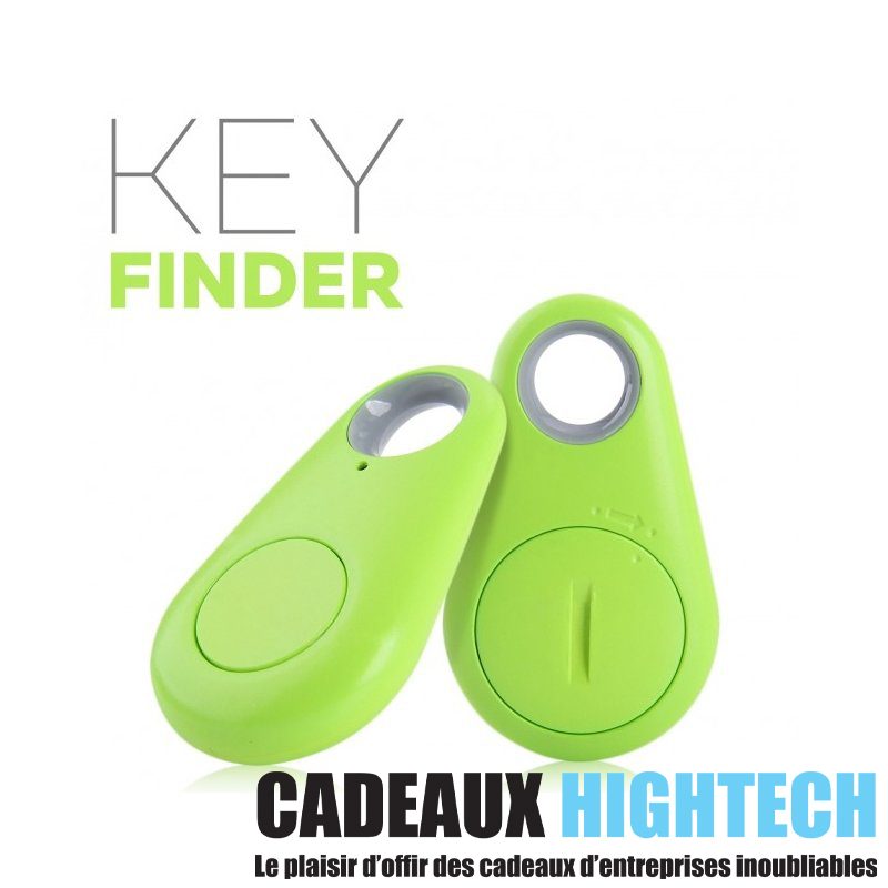 catalogue-cadeaux-comite-d-entreprise-porte-cle-bluetooth-vert-sur-mesure