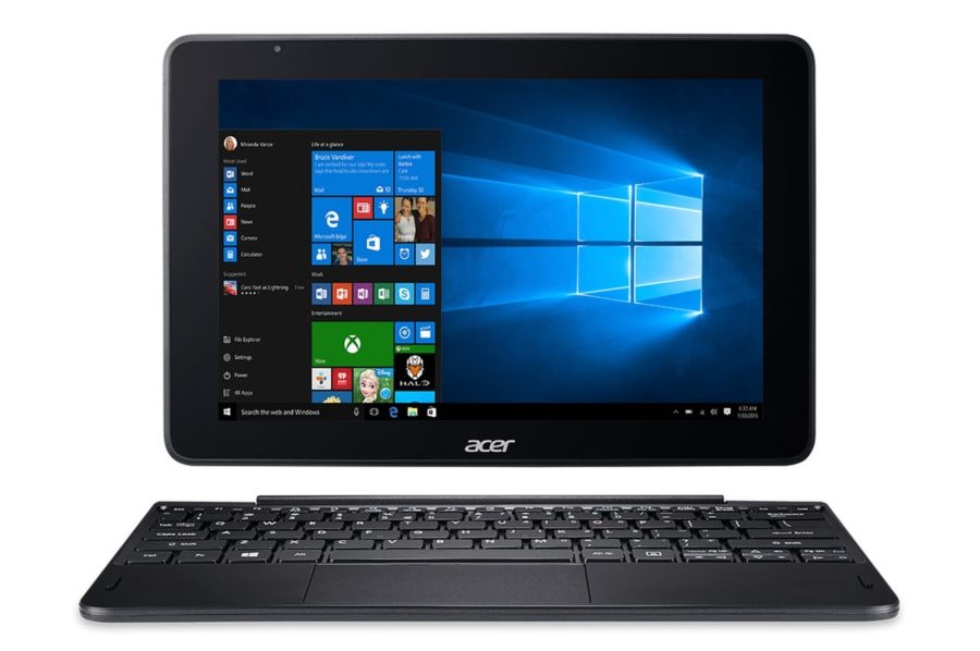 Cadeaux groupés - Tablette PC Acer noire 8 pouces