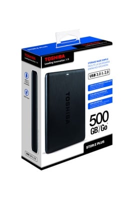 Intenso Memory Case 2.5 USB 3.0 disque dur externe 500 Go Noir