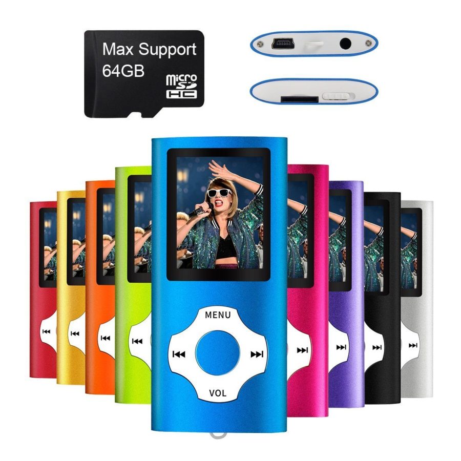 Cadeau CE - Lecteur MP3/MP4 couleurs tendances