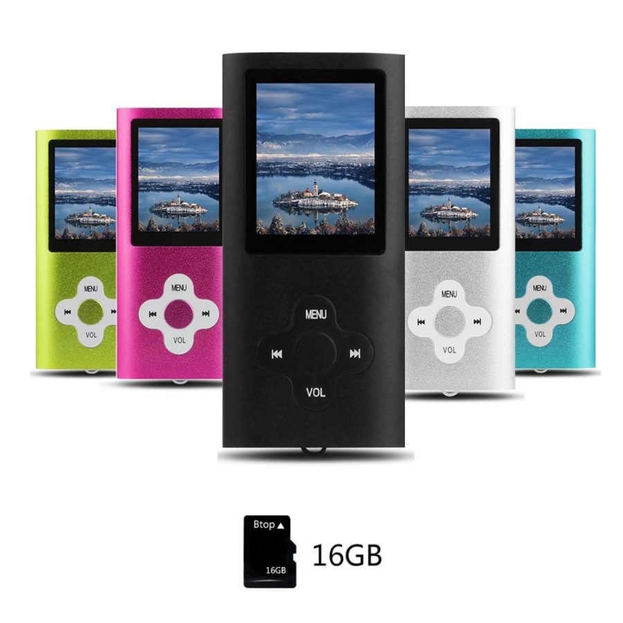 Cadeau CE - Lecteur MP3/MP4 couleurs tendances