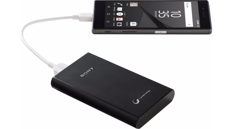 cadeau-d-affaire-batterie-externe-sony-noire-5800-mh