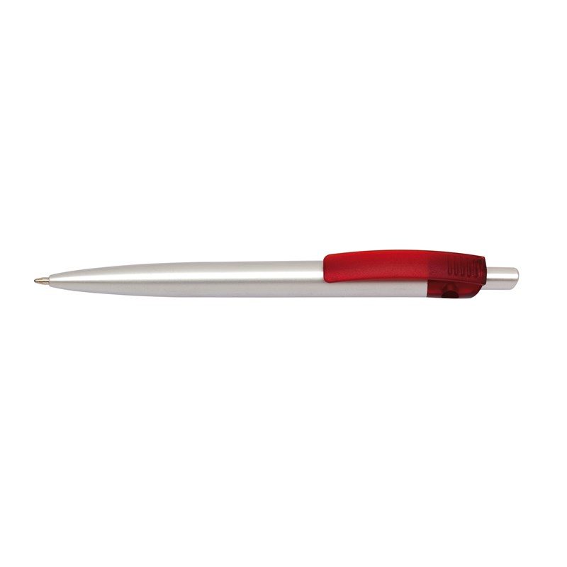 goodies-high-tech-personnalise-stylo-bille-gris-metal-et-rouge