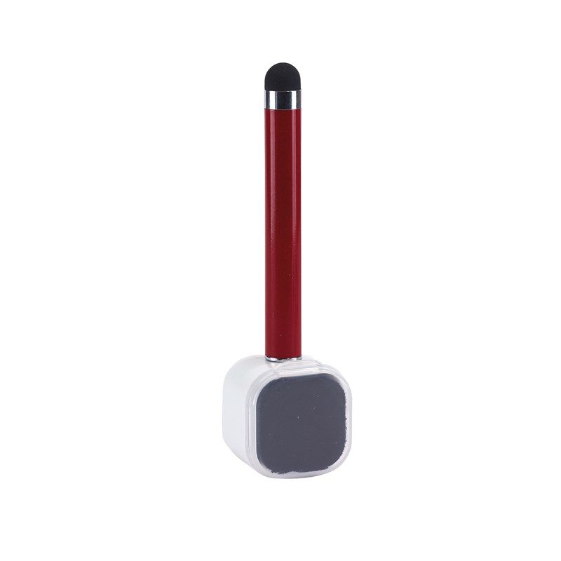 idee-cadeau-entreprise-fin-d-annee-stylo-bille-rouge-et-socle