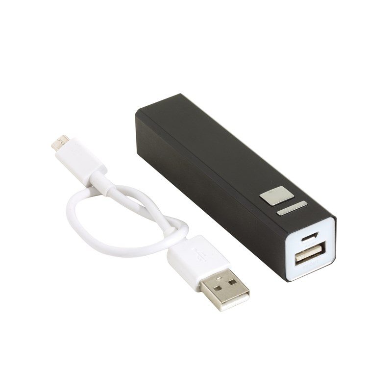 Batterie externe portative gris metal – Image 3