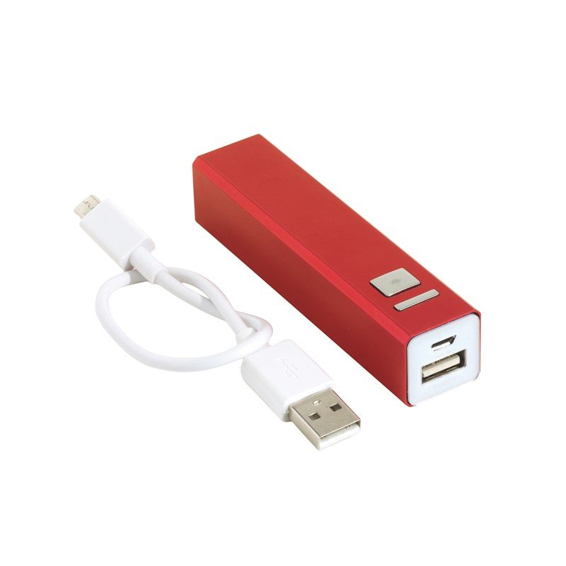 Batterie externe portative gris metal – Image 2