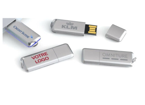 Clé USB 2 Go Rotate-basic - Capkdo Objet publicitaire