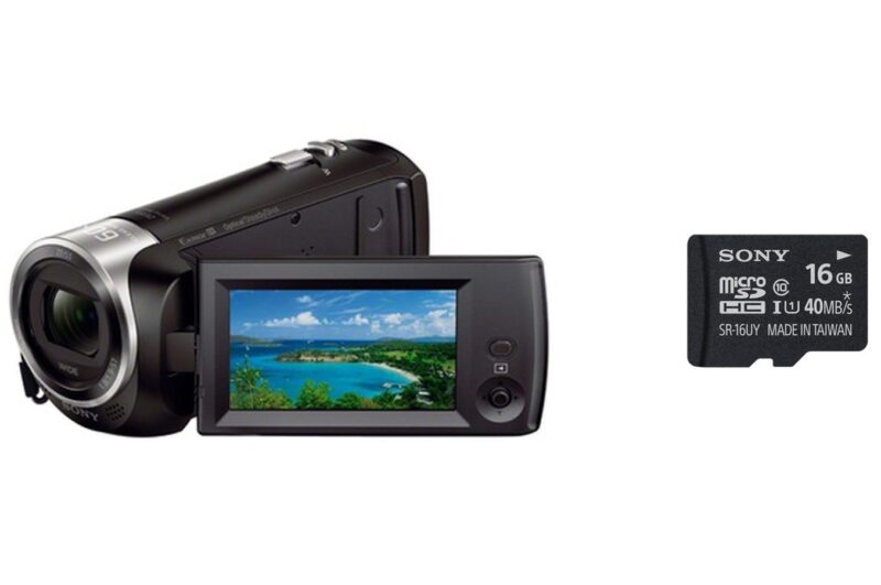 corporate-gift-sony-camcorder-and-micro-sd-card