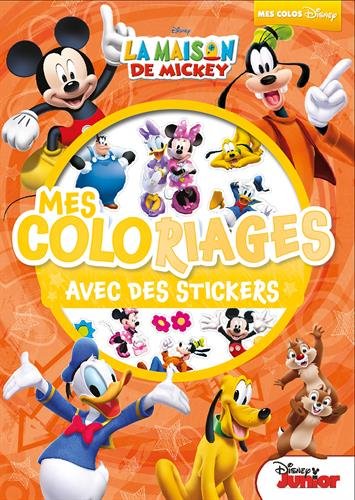 Autres jeux créatifs Guizmax Cahier de dessin, livre de coloriage A4 +  Stickers Mickey 