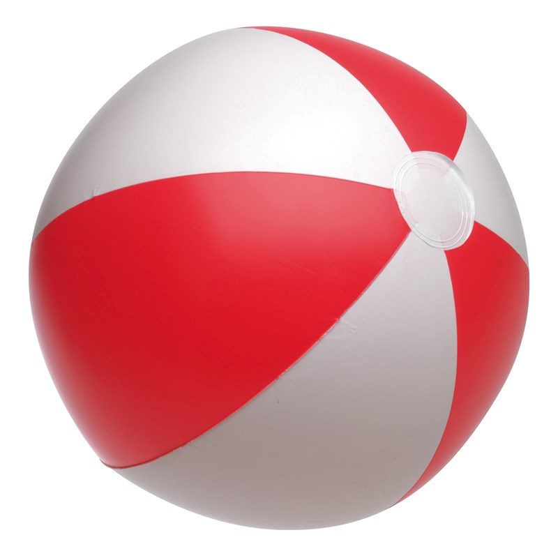 cadeaux-clients-fin-d-annee-pas-cher-ballon-de-plage-gonflable-rouge