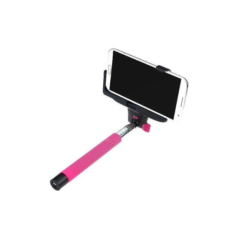 cadeaux-entreprise-perche-telescopique-selfie-rose