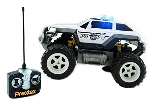 Cadeaux Entreprises - Camion de police télécommandé sirène