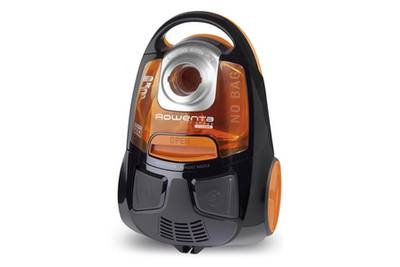 Idée Cadeau Client Original - Aspirateur Rowenta sans sac orange