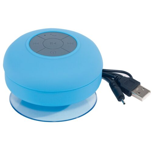 idee-cadeau-entreprise-enceinte-bluetooth-ronde-bleue