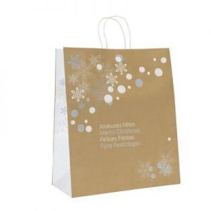 cadeau-affaire-sac-cadeau-or-snow-flake