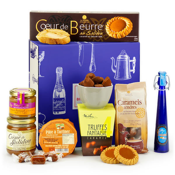 coffret cadeau ce caramel salé