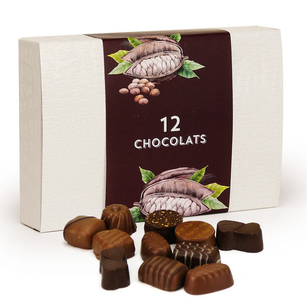 Coffret Chocolat personnalisé, Assortiment chocolat de qualité