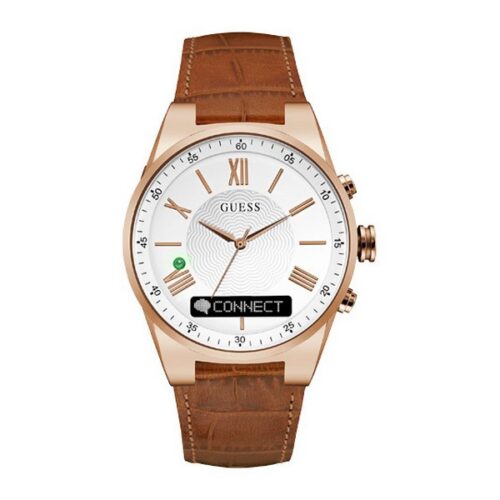 cadeau-anniversaire-montre-guess-cuir-homme