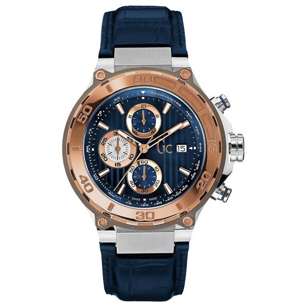 Cadeau anniversaire montre homme guess bleu - Cadeaux Et Hightech