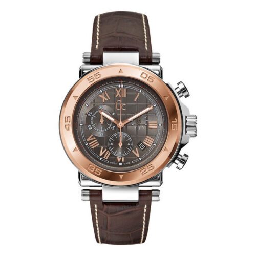 cadeau-anniversaire-montre-homme-guess-marron