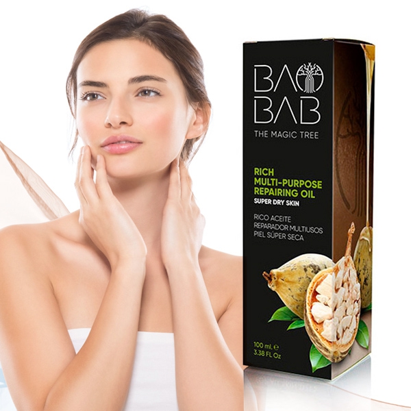 Cadeau de Noël pour femme huile réparatrice baobab Cadeau