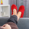 cadeau-de-noel-pour-femme-pantoufles-chauffables-rouge