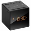cadeau-entreprise-radio-reveil-sony-noir-tendance