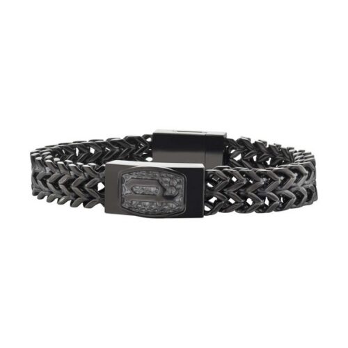 cadeau-homme-bracelet-acier-police