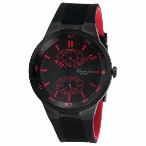 cadeau-homme-montre-noir-kenneth-cole