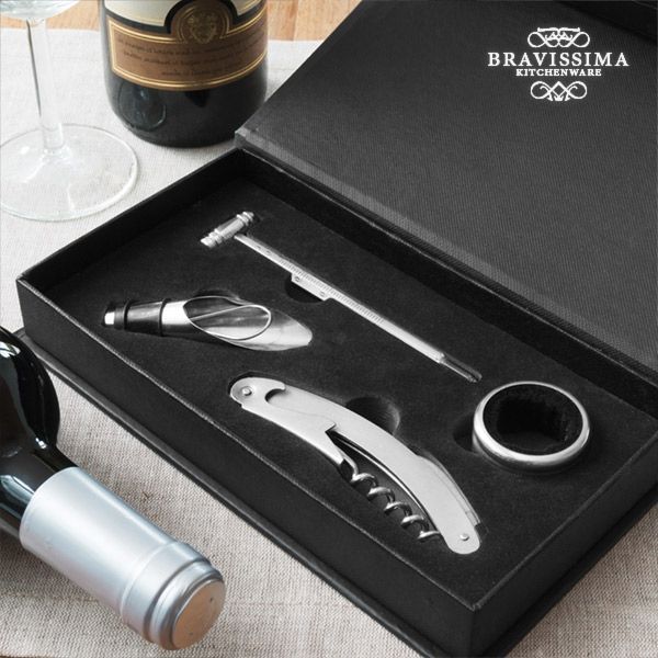 Idée cadeau homme set accesssoires vin - Cadeaux Et Hightech