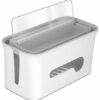 cadeau-pour-homme-organisateur-de-cables-delock-blanc-tendance
