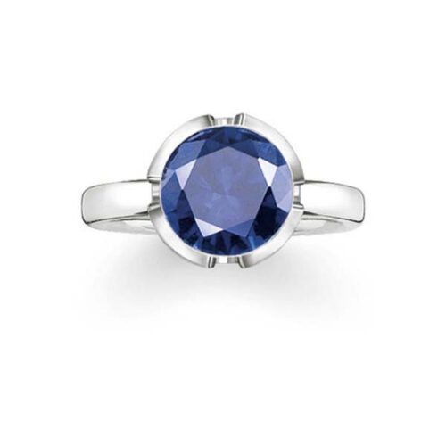 idee-cadeau-bague-femme-thomas-sabo-argente-bleu