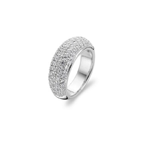 gift-idea-ring-woman-ti-sento-white-zircon-silver