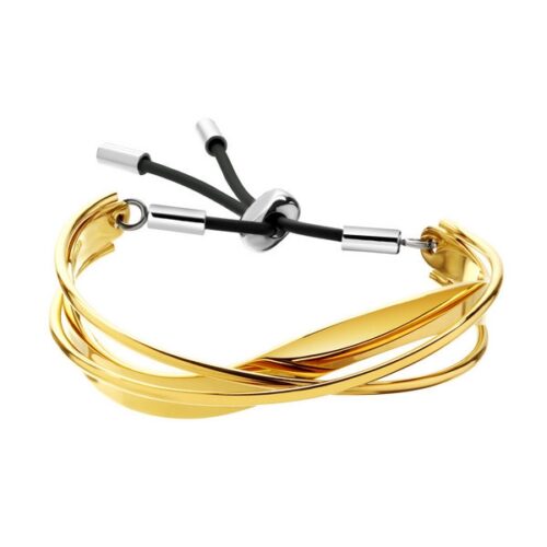 gift-idea-bracelet-woman-elixa-gold-black