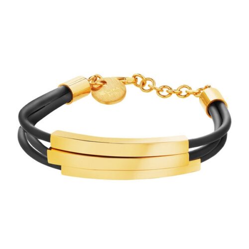 idee-cadeau-bracelet-femme-elixa-noir-dore