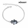 idee-cadeau-bracelet-plaque-rhodium-girl-huggot-swarovski