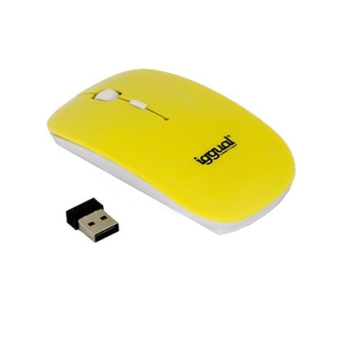 idee-cadeau-homme-souris-optique-sans-fil-jaune