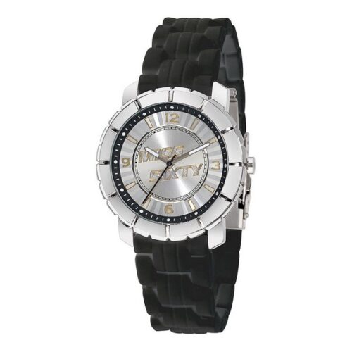 gift-watch-women's-watch-sixty-rubber-silver-40mm