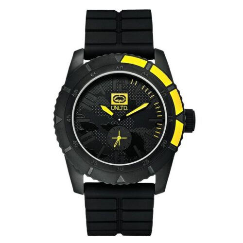 idee-cadeau-montre-homme-marc-ecko-noir-silicone