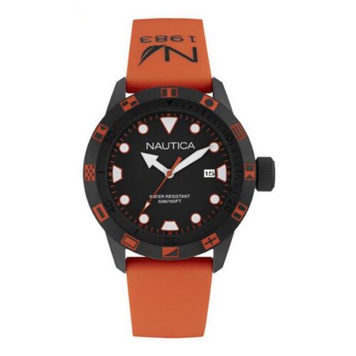 gift-watch-idea-men-watch-nautica-black-and-silicone